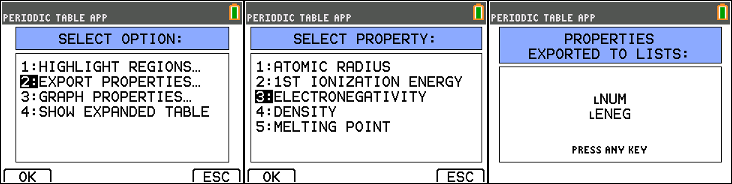periodic table app step 3